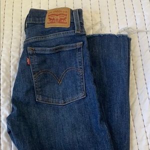 Wedgie skinny Levi jeans